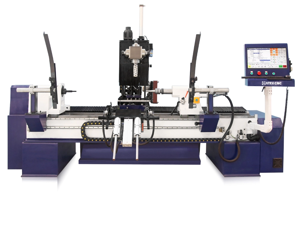 Most Powerful  5-Axis 7-in-1 Multifunctional CNC Wood Lathe