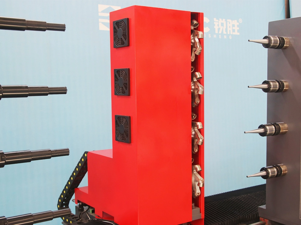 2026 High-Efficiency 4-Station CNC Wood Copying Lathe