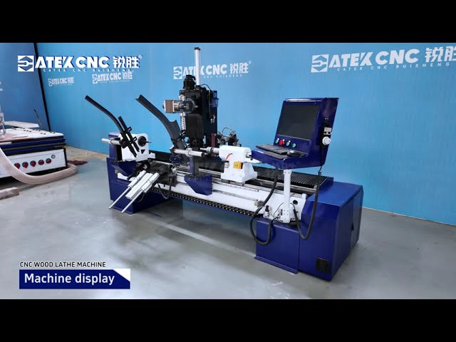 Most Powerful  5-Axis 7-in-1 Multifunctional CNC Wood Lathe