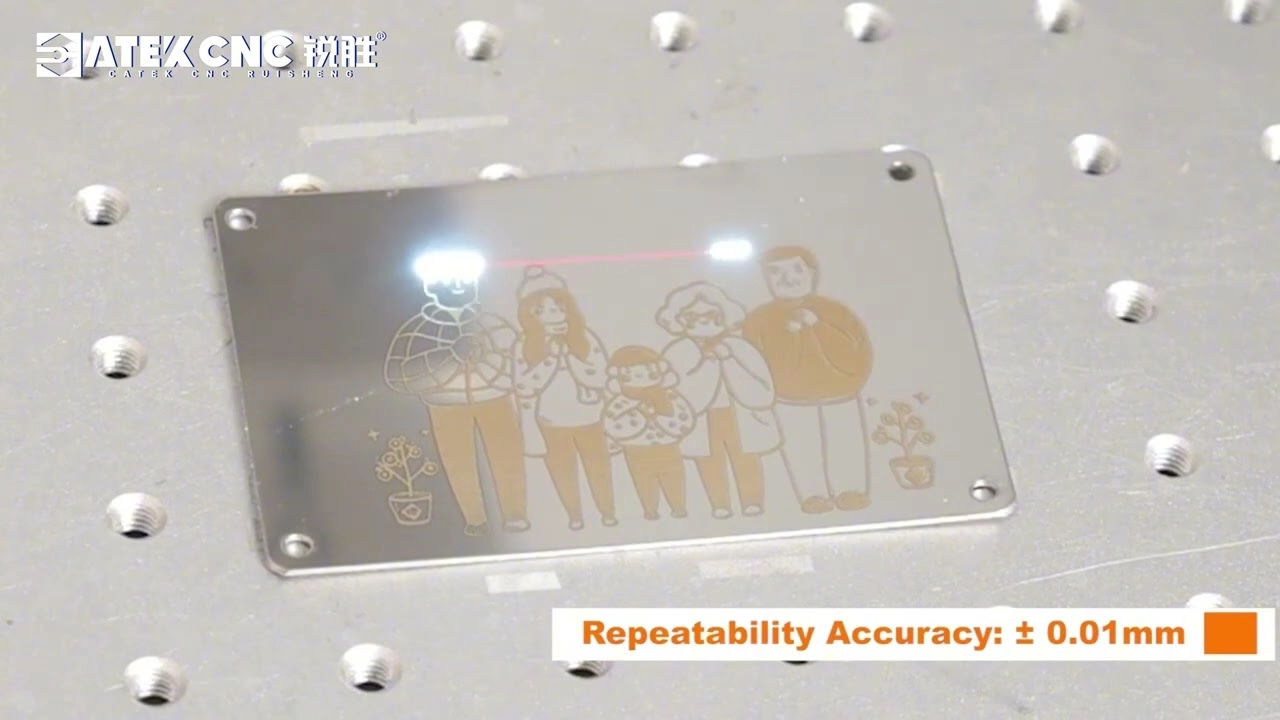 Desktop Fiber Laser Marker with 3D Rotary Device